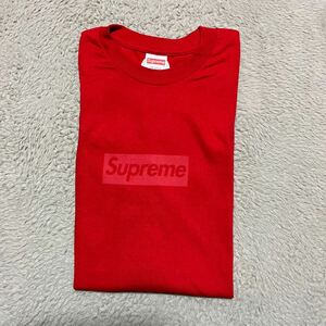 新品未使用　23ss Supreme Tonal Box Logo tee tシャツ 赤　Red 