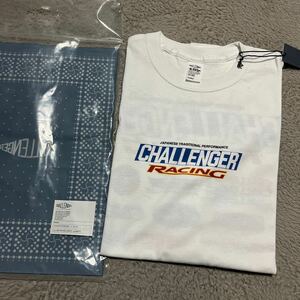 CHALLENGER RACING tee tシャツ チャレンジャー　東京インディアンズ　XL 白　ホワイト　