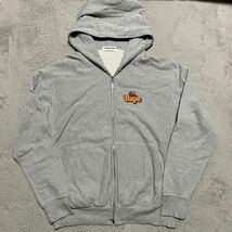 A BATHING APE BAPE KAWS BABY MILO ANIMAL アニマル　ベビーマイロ　HOODIE パーカー　スウェット　L grey SHARK CAMO 迷彩_画像2