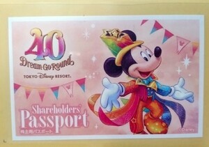 即決あり ディズニー株主優待チケット 1枚 ディズニーランド ディズニーシー 有効期限24年6月30日まで 送料無料