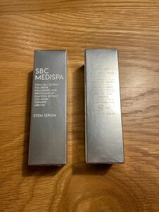 【新品未開封】SBC MEDISPA ステム セラム美容液２本 30ml