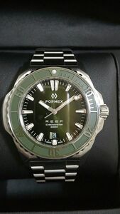 FORMEX REEF CHRONOMETER フォーメックス リーフ クロノメーター 自動巻き ダイバーズ マイクロブランド