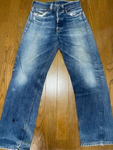 LEVI'Sリーバイス 501xx 日本製LVC 37501 w32 シンチバッグモデル ビッグE