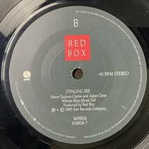 RARE Red Box Lean On Me UK 1985 ORIGINAL Sire W8926 DAVID MOTION CHRIS HUGHES *7“ EPレコード LICCA*RECORDS 096 名曲_画像4