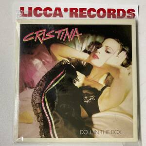 未使用盤 REMASTER PROMO Cristina Doll In The Box ZE Records ZEREC.CD11 w/5 BONUS TRACKS No Wave CD LICCA*RECORDS 398 UNPALYED