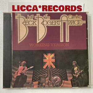 RARE CD（NOT CDR）Jeff Beck, Bogert & Appice Working Version (includes unreleased second album) UNOFFICIAL LICCA*RECORDS 430