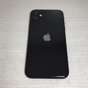 ★1円スタート iPhone11 64GB ブラック 本体のみ SIMフリー 判定ー カメラ黒点あり 動作品 現状品 Apple製品 初期化済 シムロック解除済