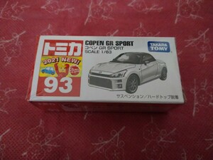 ☆トミカ NO.93 コペン GR SPORT☆ 2021シール・専用ケース付き・送料込みです。