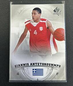 2013-14 UD SP Authentic Giannis Antetokounmpo Bucks 36 RC Rookie ルーキーカード