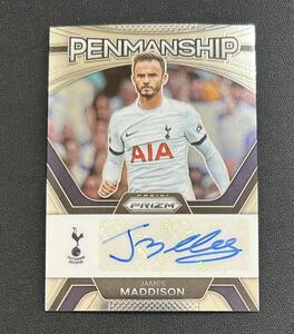 2023-24 Prizm Soccer James Maddison Tottenham Hotspur Auto Penmanship Premier League