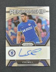 2023-24 Prizm Soccer Levi Colwill Chelsea FC Auo Penmanship Premier League