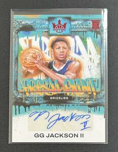 2023-24 Court Kings NBA GG Jackson II Grizzlies RC Auto 99枚限定 Ruby Fresh Paint Basketball