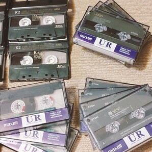 カセットテープ 複数メジャーブランド 複数レーベル ハイポジションタイプ21本の画像3