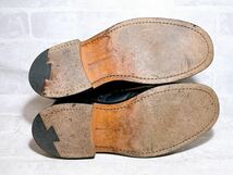 箱付【極美品】Tricker's トリッカーズ 高級 カントリーブーツ 黒 グッドイヤー製法 UK7.5-5（約26cm）イギリス製 メンズ_画像6