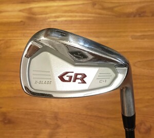 ブリヂストン TOUR STAGE X-BLADE GR FORGED C-1 PW TOUR DESIGN B09-03i R アイアン単品 純正 試打 紛失 破損など 純正 ショートアイアン 