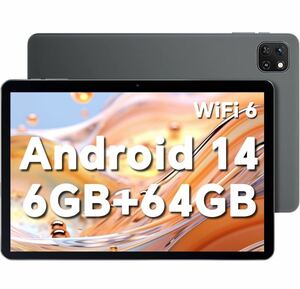 タブレット 10.1インチ wi-fiモデル 6GB+64GB+1TB拡張、Android 13タブレット