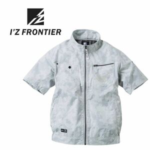 送料無料＆税込価格！アイズフロンティア 空調服 メンズ 半袖 薄手 遮熱性 新品 シルバー 選べるサイズ