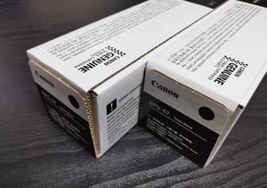 「プチプチ発送美品」キヤノン　CANON　トナー　NPG67BK　ブラック　2本セット