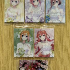  ★ 五等分の花嫁 ∽ ★ ウエハース カード 8弾 全25種類 フルコンプセットの画像2