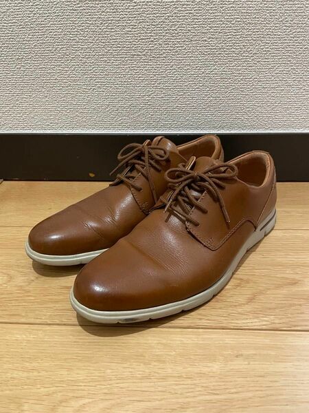 clarks レザーシューズ