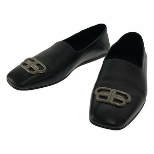 BALENCIAGA / Balenciaga | BB Logo кожа Loafer | 41 | черный | мужской 