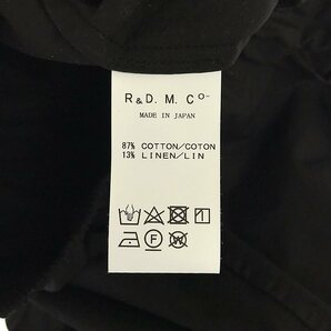 【美品】 R&D.M.Co / オールドマンズテーラー | 2023SS | GARMENT DYE GUM PANTS / ガーメントダイ コットン リネン イージーパンツの画像5