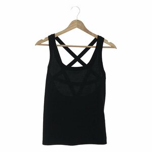 【新品】 JOHN LAWRENCE SULLIVAN / ジョンローレンスサリバン | 2023SS | PENTAGRAM TANK-TOP ペンタグラムタンクトップ | OS | BLACK