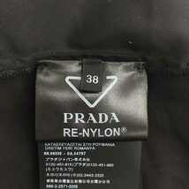 PRADA / プラダ | Poplin And Re-nylon Shirt シャツ | 38 | ブラック | レディース_画像7