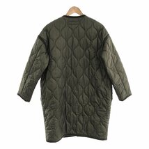 Shinzone / シンゾーン | QUILTING COAT / ミリタリー キルティングコート | F | オリーブ | レディース_画像4