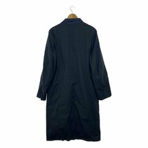 SUNSEA / サンシー | REVERSIBLE SPECK LINEN COAT / リバーシブル スペック コットン＆リネン コート | 3 | ブラック/ネイビー | メンズ_画像5