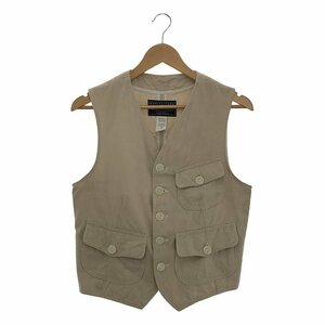 MANIFATTURA CECCARELLI / マニファッツュラ チェカレ | HUNTING VEST コットン ベスト | 36 | ベージュ | レディース