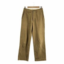 NOWOS / ノーウォス | 2019AW | Chino pants ワイドパンツ | S | ベージュ | レディース_画像1