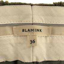 【美品】 BLAMINK / ブラミンク | 2023AW | コットンコーデュロイストレートパンツ | 36 | オリーブ | レディース_画像6