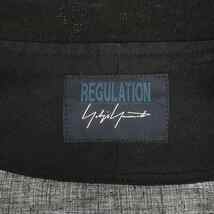 【美品】 REGULATION Yohji Yamamoto / レギュレーションヨウジヤマモト | 2022SS | MILITARY BACK SATIN R-3WAY BOMBER_画像5