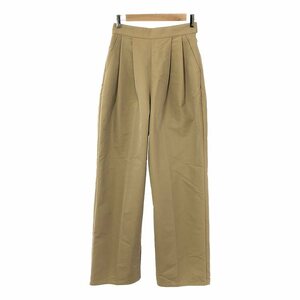 CLANE / クラネ | BACK RIBBON PANTS バックリボンパンツ | 2 | ベージュ | レディース