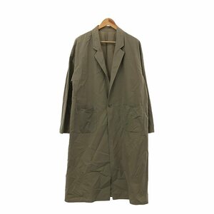 UNIVERSAL PRODUCTS / ユニバーサルプロダクツ | COTTON TYPEWRITER CLOTH COAT コットン タイプライターコート | 3 | グレー | メンズ