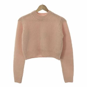 【美品】 AURALEE / オーラリー | 2022AW | WOOL BABY CAMEL BRUSHED YARN KNIT SHORT PULL OVER / ウール キャメル ニット