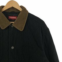 SUPREME / シュプリーム | Quilted Jacket / コーデュロイ 切替 キルティング ジャケット | XL | ブラック/ブラウン | メンズ_画像2