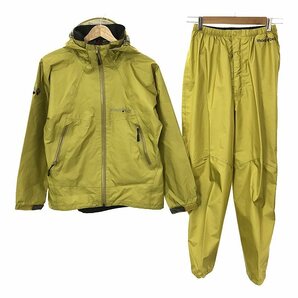 mont-bell / モンベル | セットアップ GORE-TEX ゴアテックス ストームクルーザー ジャケット / パンツ | M | イエロー | レディースの画像1