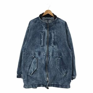 【美品】 stein / シュタイン | 2024SS | CHEMICAL BLEACHED DENIM MODS COAT / デニム オーバー モッズコート | M | INDIGO | メンズ