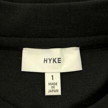 HYKE / ハイク | サイドジップ カットソー | 1 | ブラック | レディース_画像5