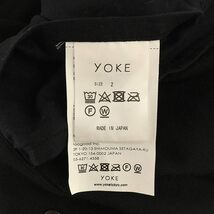 YOKE / ヨーク | 2021AW | DESERT STORM OVER COAT デザートストーム オーバーコート | 2 | ブラック | メンズ_画像7