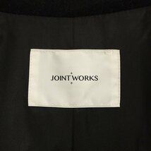 JOINT WORKS / ジョイントワーク | ウール ダブル ロングコート / 総裏地 | S | ブラック | レディース_画像6