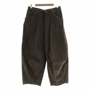 Needles / ニードルス | H.D. Pant - Jean / 14W Corduroy - Brown / コーデュロイ ヒザデル バルーンパンツ | XS | ブラウン | メンズ