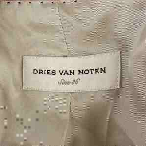 DRIES VAN NOTEN / ドリスヴァンノッテン | フローラル シングルブレストジャケット | 36 | ピンク/パープル/ベージュ | レディースの画像6