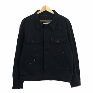 ARCHIVIO J.M.Ribot / アルキビオジェイエムリボット | 2020SS | PAINTED WORKER JACKET ペイント加工 ワーカージャケット