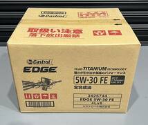 CASTROL EDGE FE 5ｗ30 4L×6缶 ワンケース API SP/GF-6 CF Performance 全合成油 カストロール エッジ_画像1