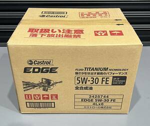 CASTROL EDGE FE 5ｗ30 4L×6缶 ワンケース API SP/GF-6 CF Performance 全合成油 カストロール エッジ