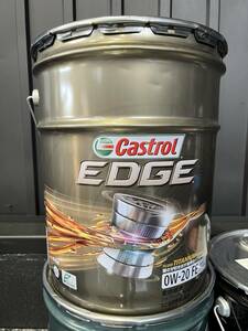 【数量限定】CASTROL EDGE 0w20 FE 20L×1缶 ペール缶 SP/GF-6 全合成油 カストロール エッジ 輸入車 国産車 ハイブリッド