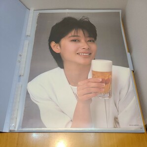 夏目雅子 非売品 キリンビール 広告ポスター 1984年 昭和59年 当時物 未展示 保管品の画像8